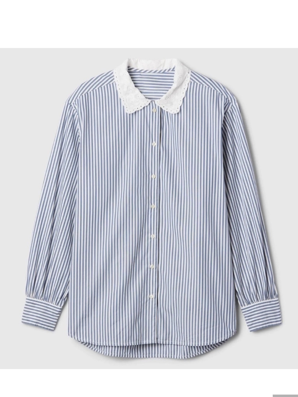 GAP x Dôen Organic Cotton Eyelet Big Shirt - Picture 2 of 5